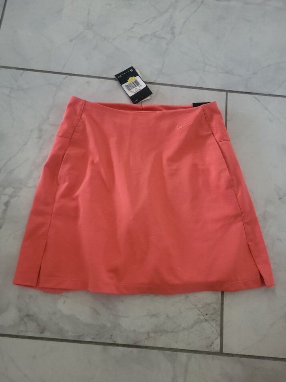 Nike Dri-Fit Women's Athletic Golf Skort Orange Coral Size Small